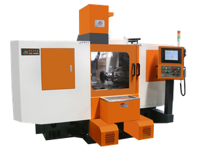 GooDa CNC Twin Headed Milling Machine Horizontal Milling Machine with Two Heads 8 Faces, 1 Setup