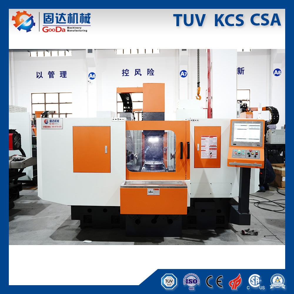 CNC Duplex Milling Machine with double spindle Small Size Machining Center JJR-300 (5)