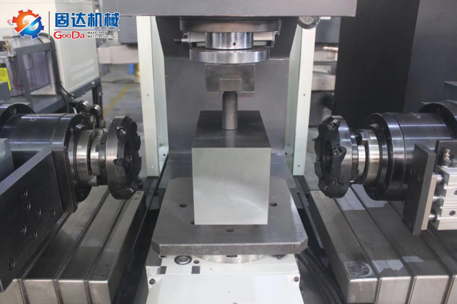 Gooda TH-350NC Double Head Milling Machine