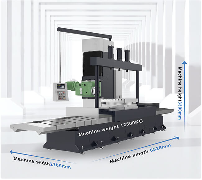 horizontal milling machine-HM-2500
