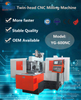 YG-600NC GooDa Duplex CNC Milling Machine